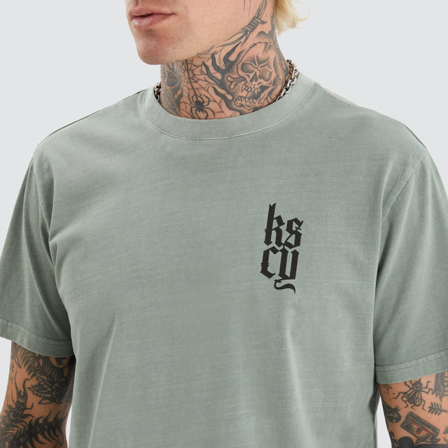 Defiant  Standard Tee Pigment Slate Grey