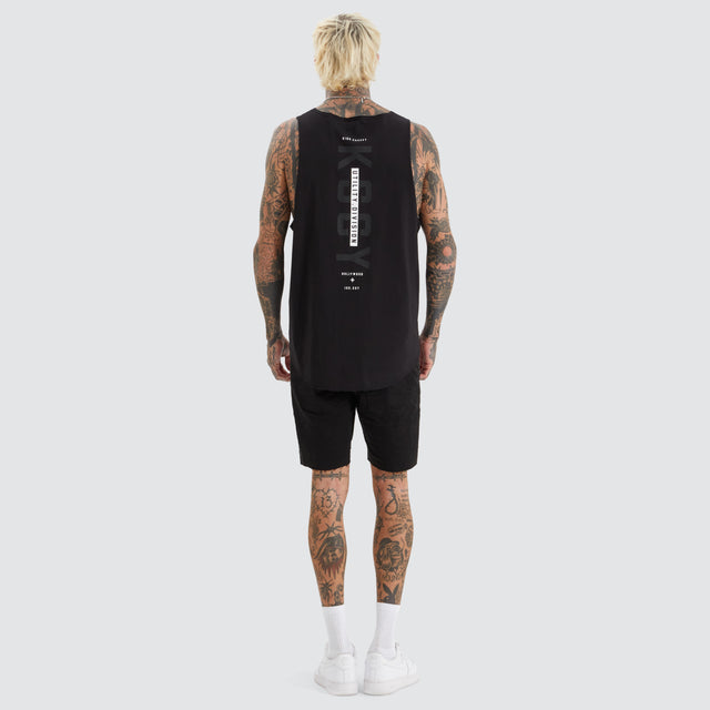 Cross Raw Muscle Tank Jet Black