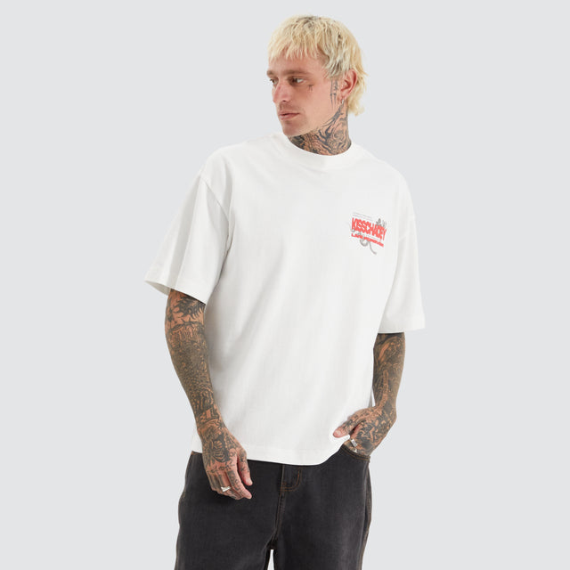 Mathry Street Tee Natural White