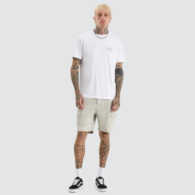 Surround Standard Tee Optical White