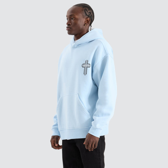 Zest Ride Relaxed Hoodie Pigment Sky Blue