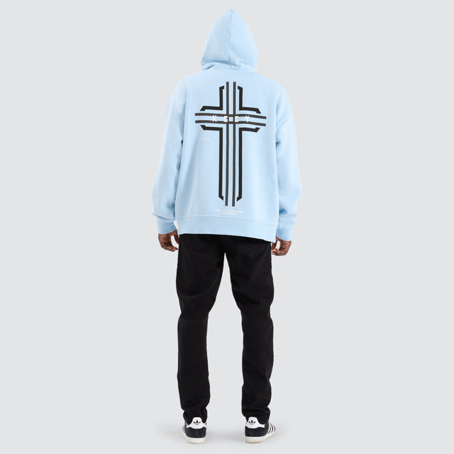 Zest Ride Relaxed Hoodie Pigment Sky Blue