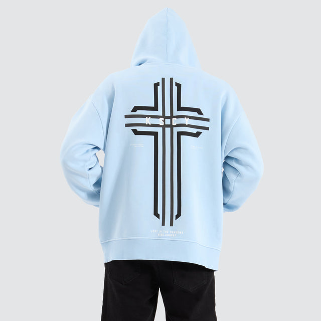 Zest Ride Relaxed Hoodie Pigment Sky Blue