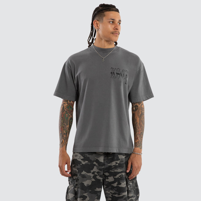 Thrive Street Tee Pigment Charcoal