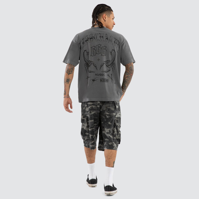 Thrive Street Tee Pigment Charcoal