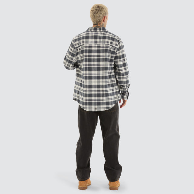 Horizons Longsleeve Shirt Grey Check