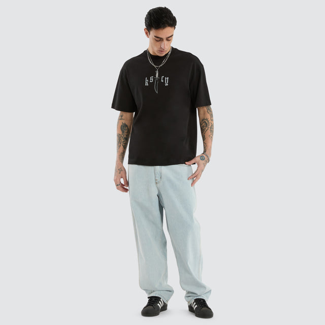 Rambo Street Tee Jet Black