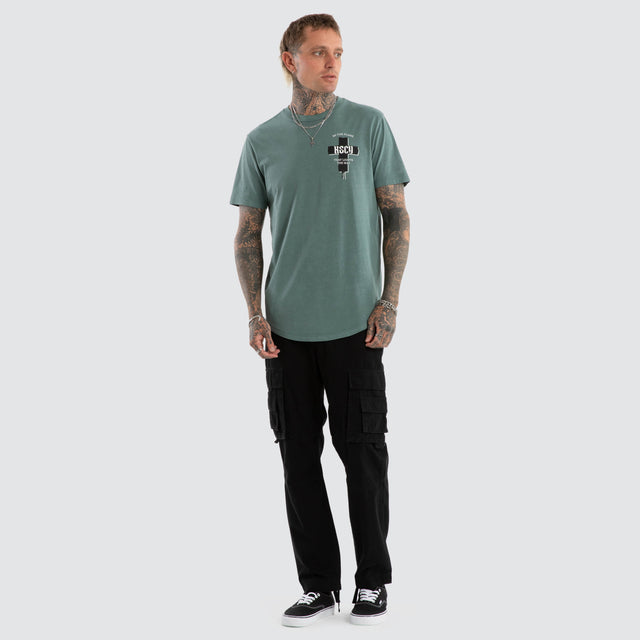 Promise Dual Curved Tee Pigment Goblin Blue
