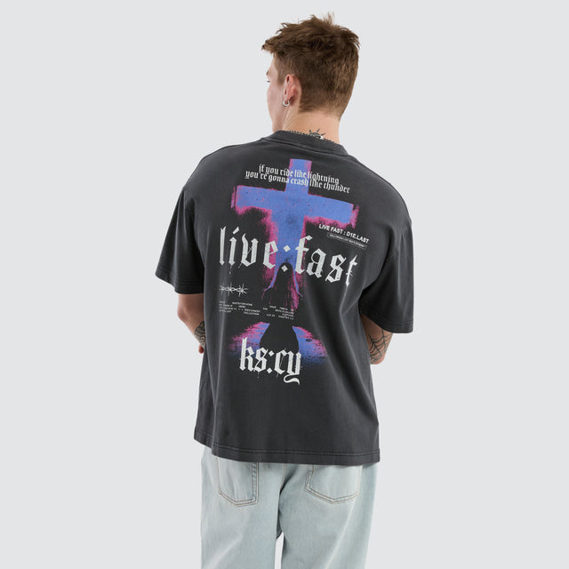 Thunder Street Tee Pigment Black