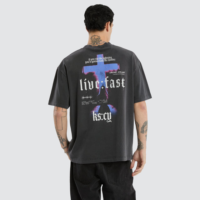 Thunder Street Tee Pigment Black