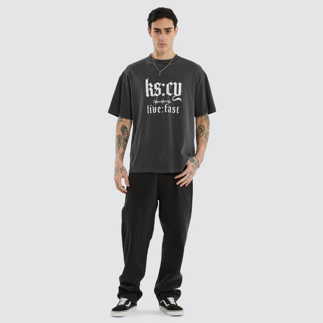 Thunder Street Tee Pigment Black