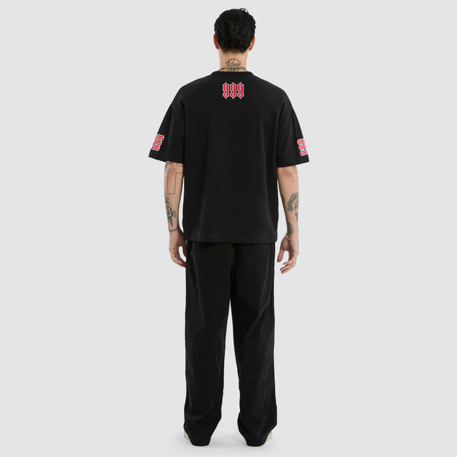 Motion Loopback Street Tee Anthracite Black
