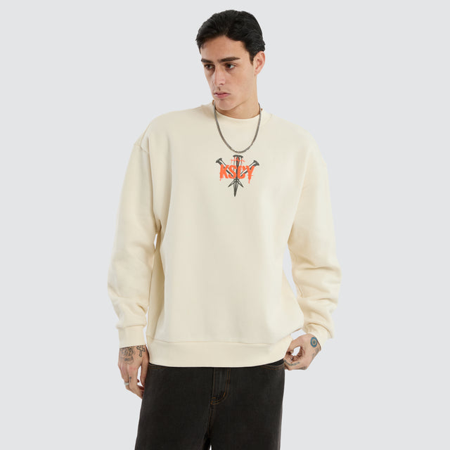 Attached Relaxed Sweater Tofu
