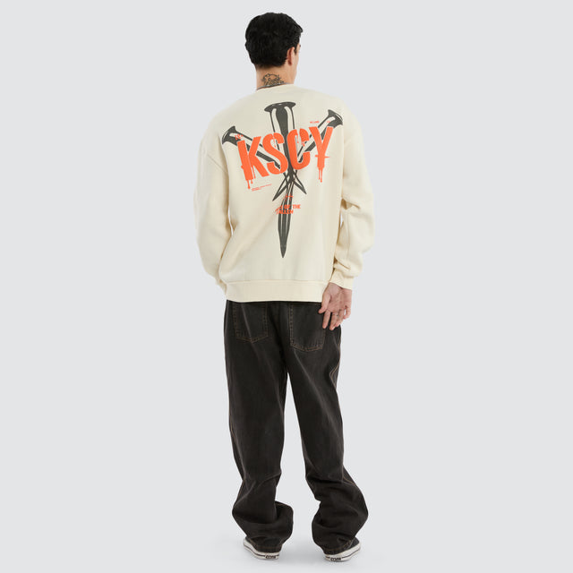 Attached Relaxed Sweater Tofu