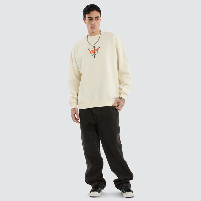 Attached Relaxed Sweater Tofu