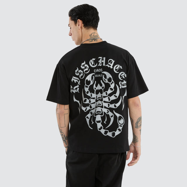Sandtomb Street Tee Jet Black