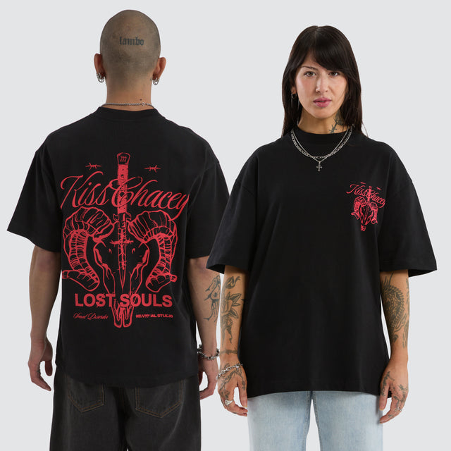 Ram Street Tee Jet Black