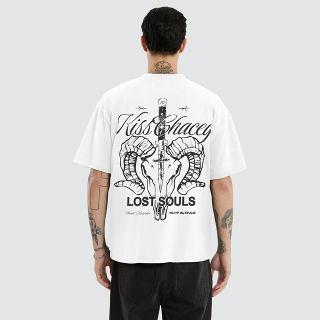 Ram Street Tee Optical White
