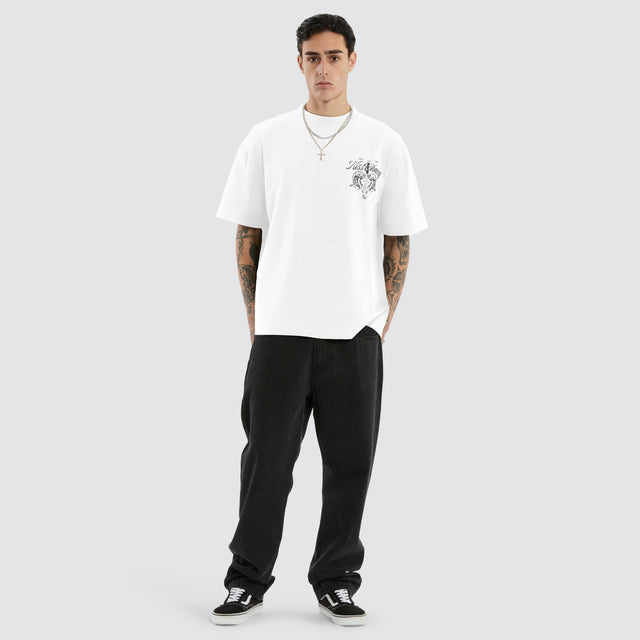 Ram Street Tee Optical White