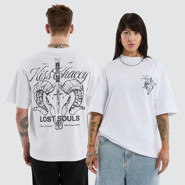 Ram Street Tee Optical White