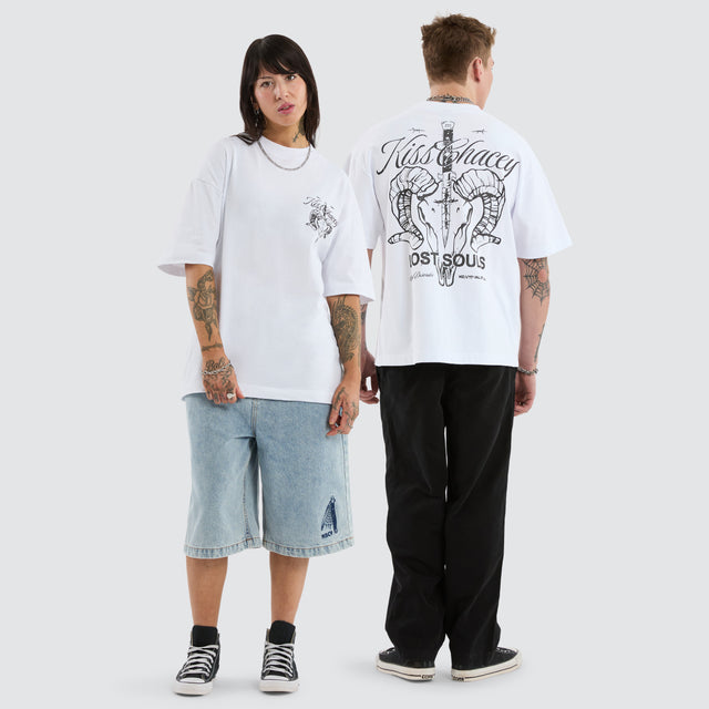 Ram Street Tee Optical White