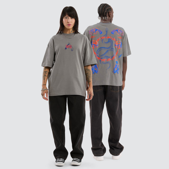 Gust Street Tee Steel Grey