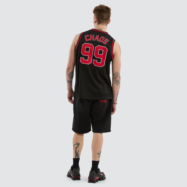 Slam Basketball Jersey Jet Black