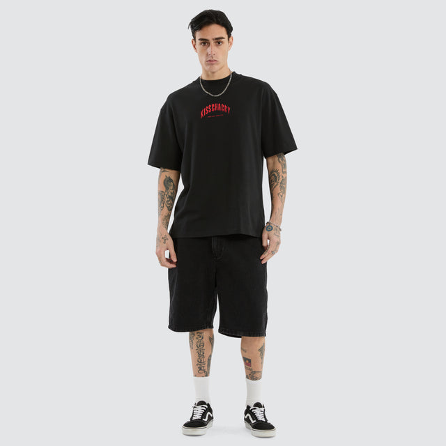 Manor Street Tee Anthracite