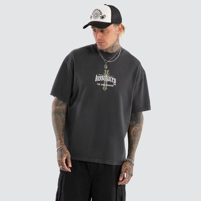 Crusade Street Tee Pigment Black