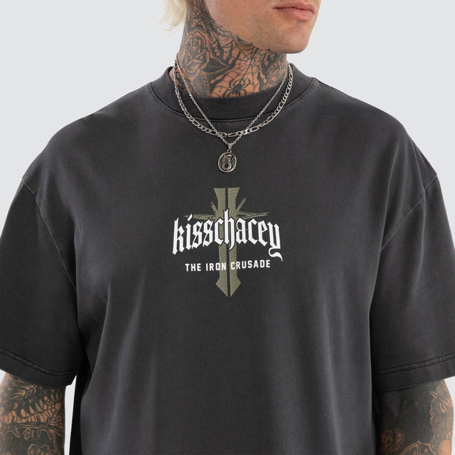 Crusade Street Tee Pigment Black