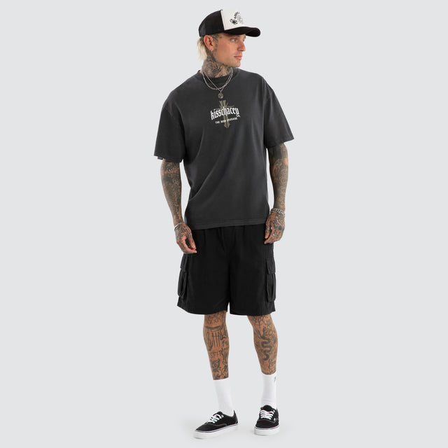 Crusade Street Tee Pigment Black