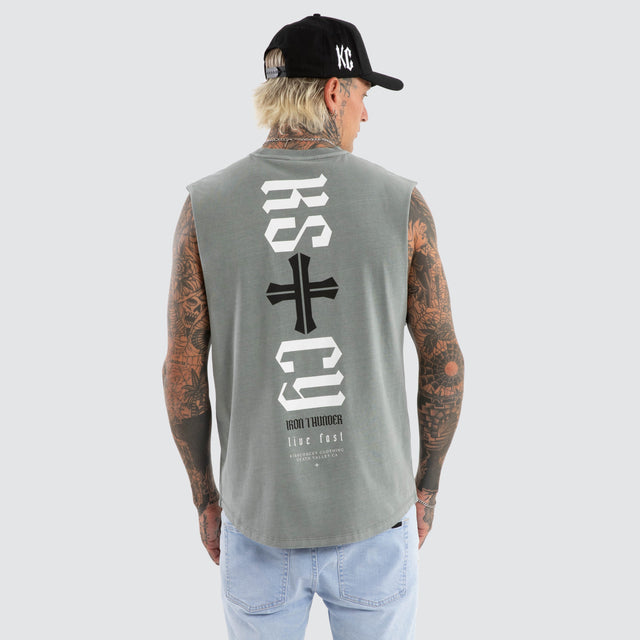 Rev Dual Curved Muscle Pigment Neutral Grey