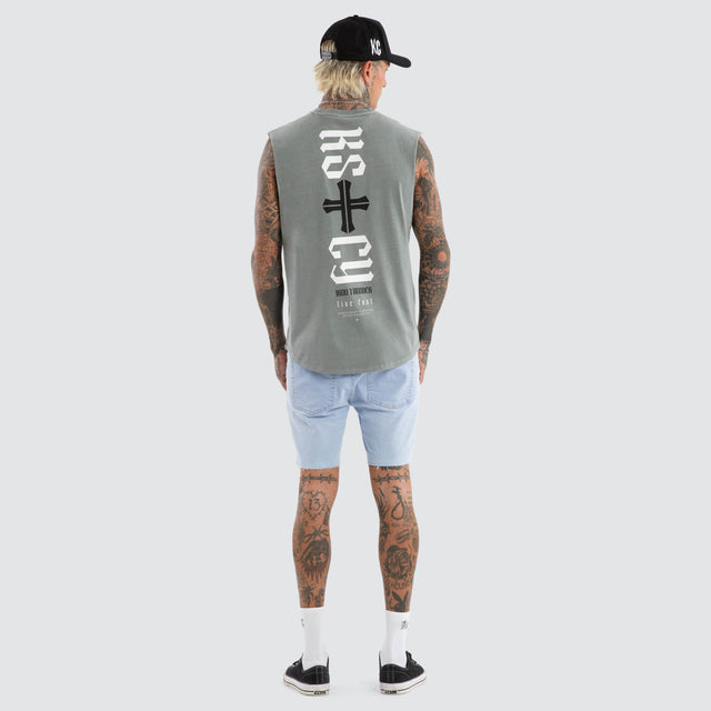Rev Dual Curved Muscle Pigment Neutral Grey