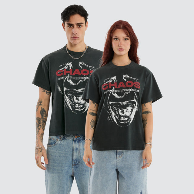 Risk Rocker Tee Vintage Black