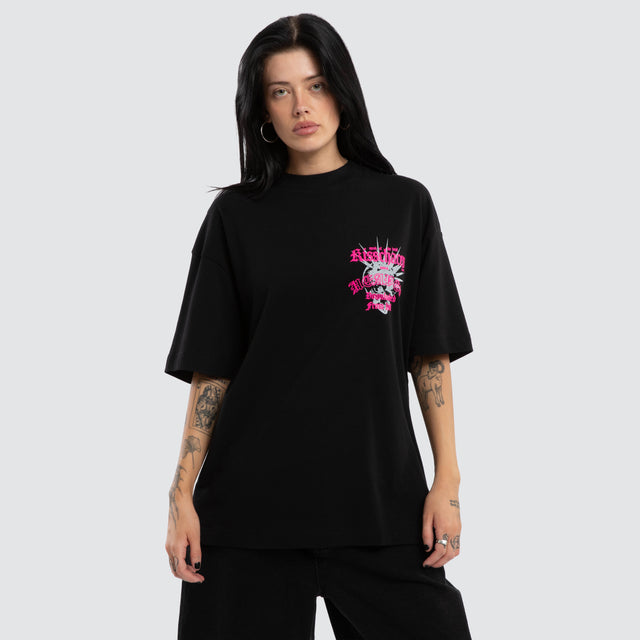Strider Street Tee Jet Black
