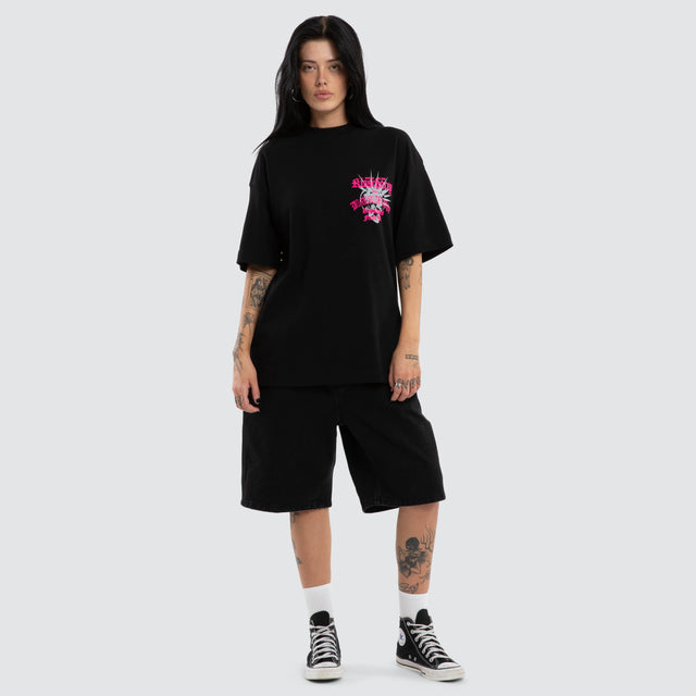 Strider Street Tee Jet Black