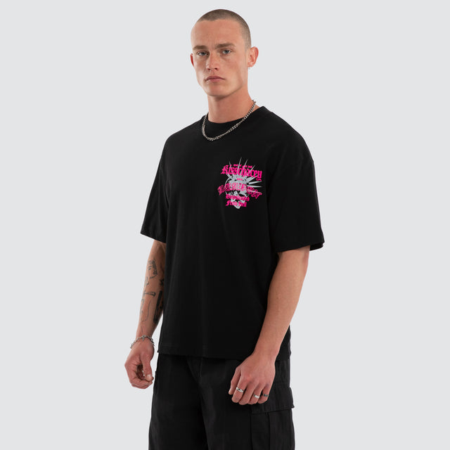Strider Street Tee Jet Black