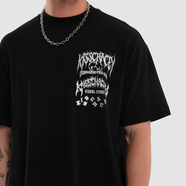 Astra Street Tee Jet Black