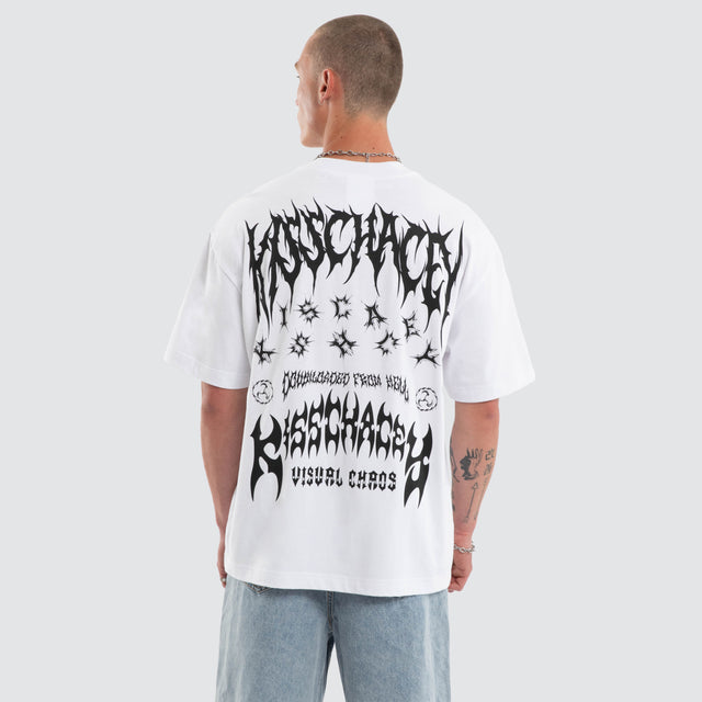Astra Street Tee White
