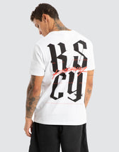 Twisted Standard Tee White