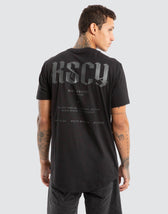 Surplus Dual Curved Tee Jet Black