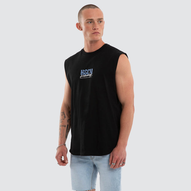 Traditional Dual Curved Muscle Jet Black