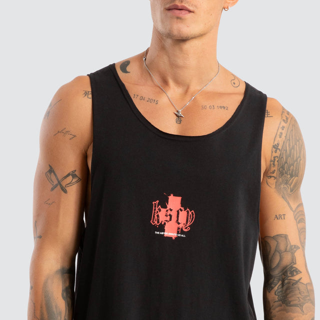 Vandal Raw Tank Jet Black
