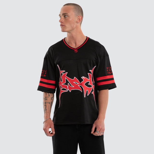 Siren Football Jersey Jet Black