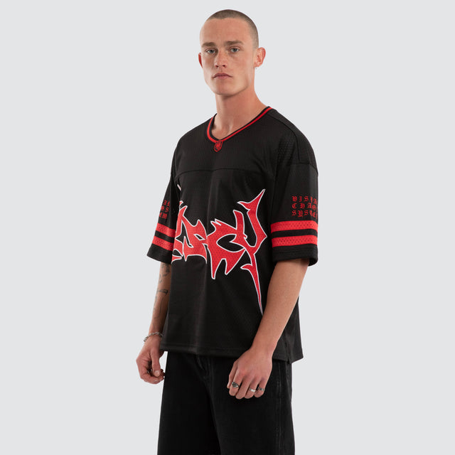 Siren Football Jersey Jet Black