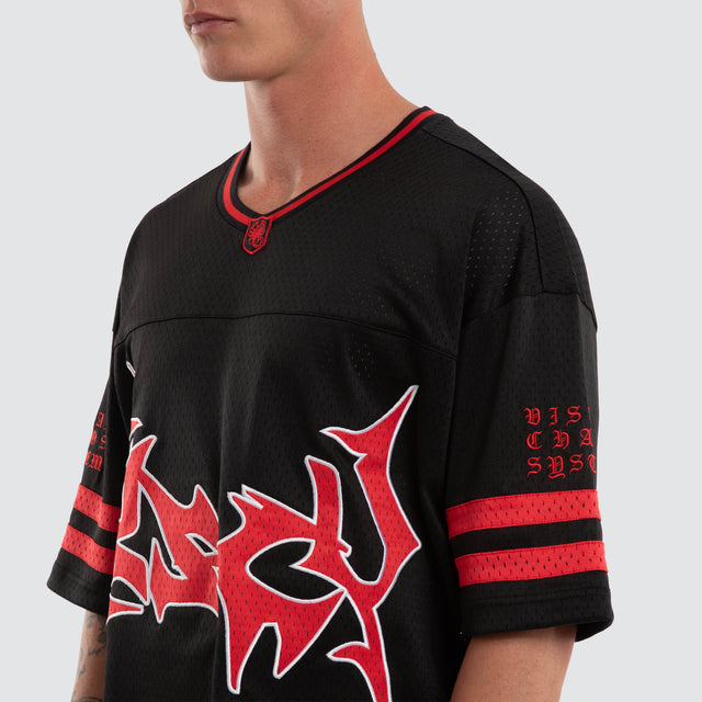 Siren Football Jersey Jet Black