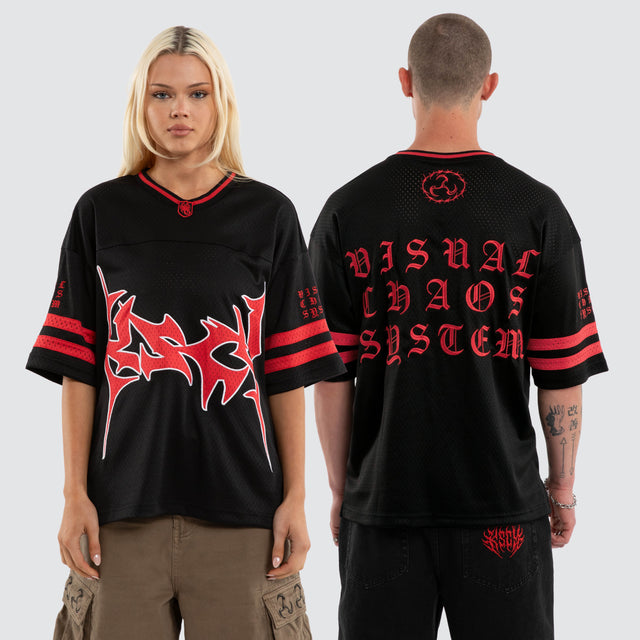 Siren Football Jersey Jet Black