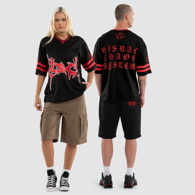 Siren Football Jersey Jet Black