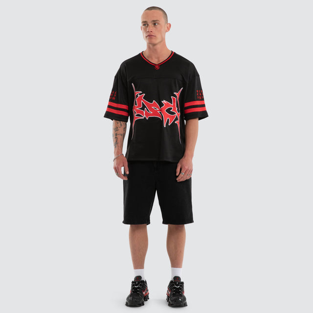 Siren Football Jersey Jet Black