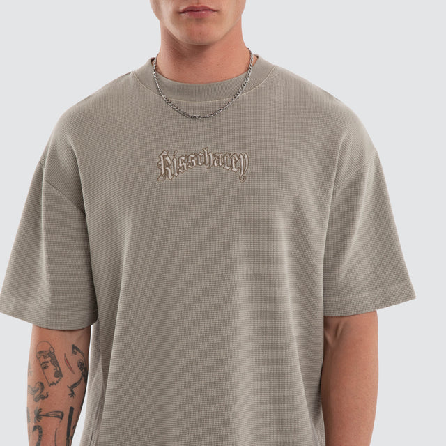 Scars Waffle Street Tee Pigment Morning Dove